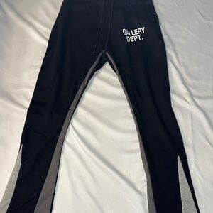 NEW Gallery Dept Joggers Black Flare Sweatpants